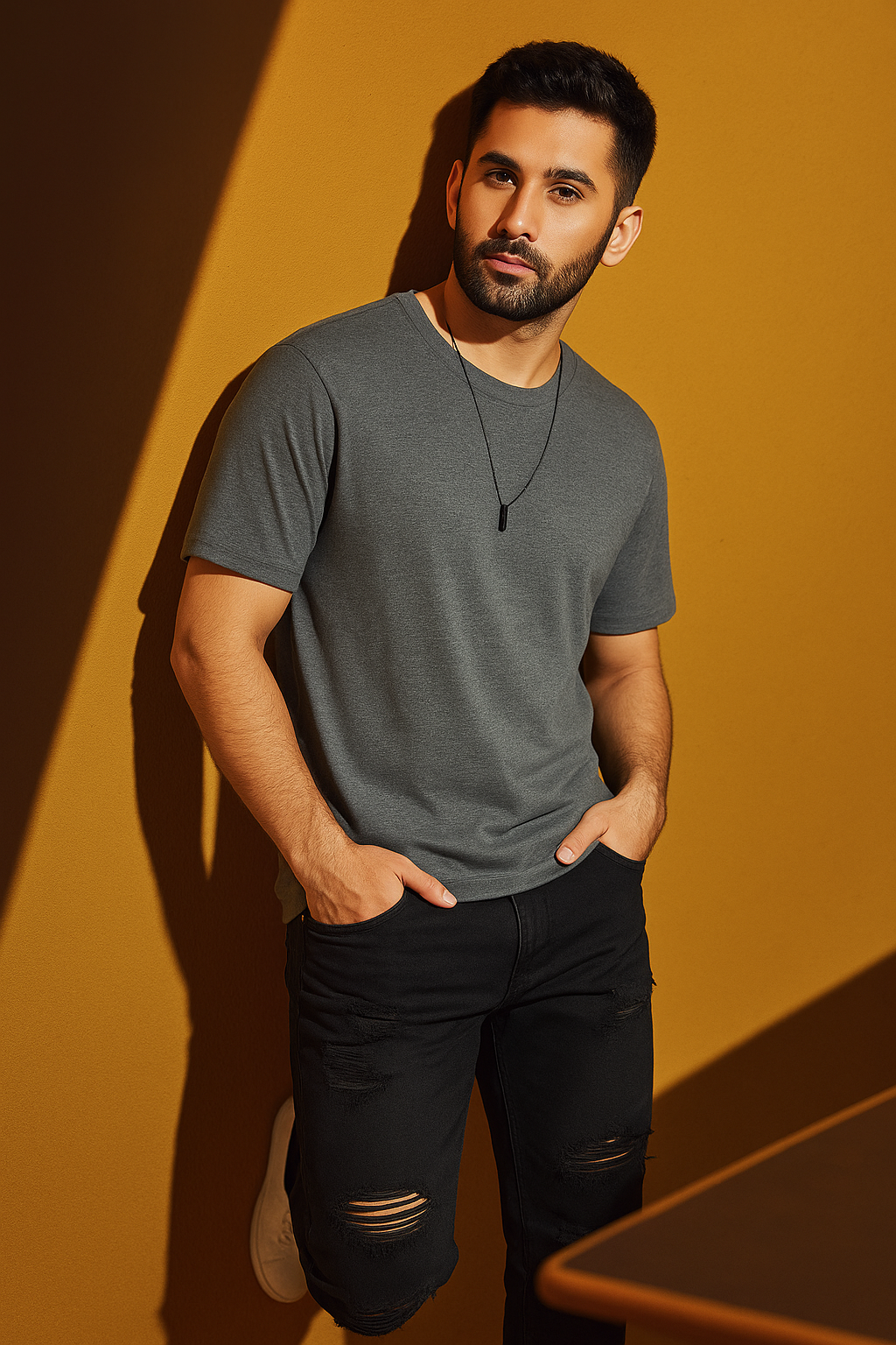 Charcoal Melange T-shirt