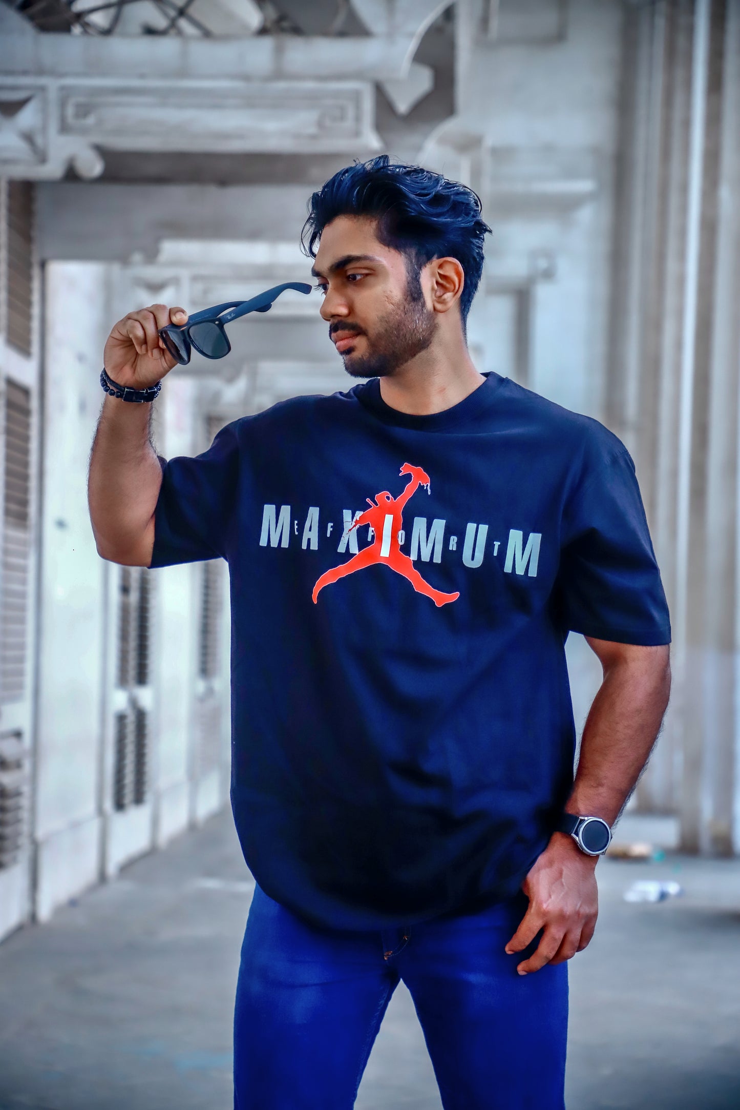 Unisex Oversized T-shirt Maximum Effort