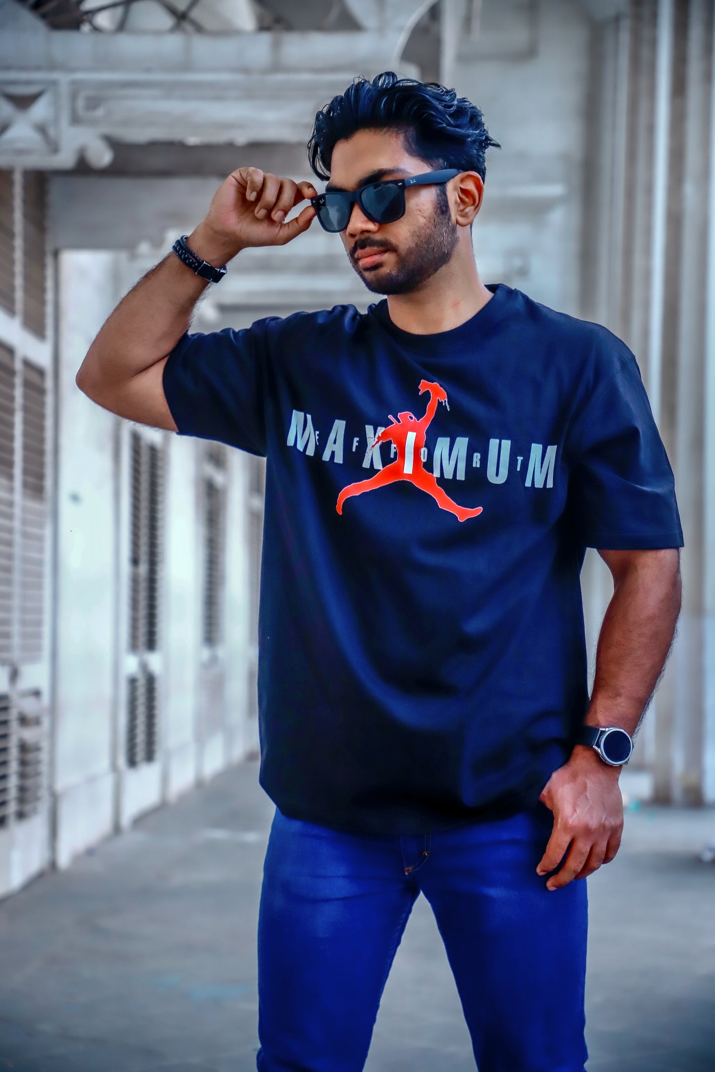 Unisex Oversized T-shirt Maximum Effort