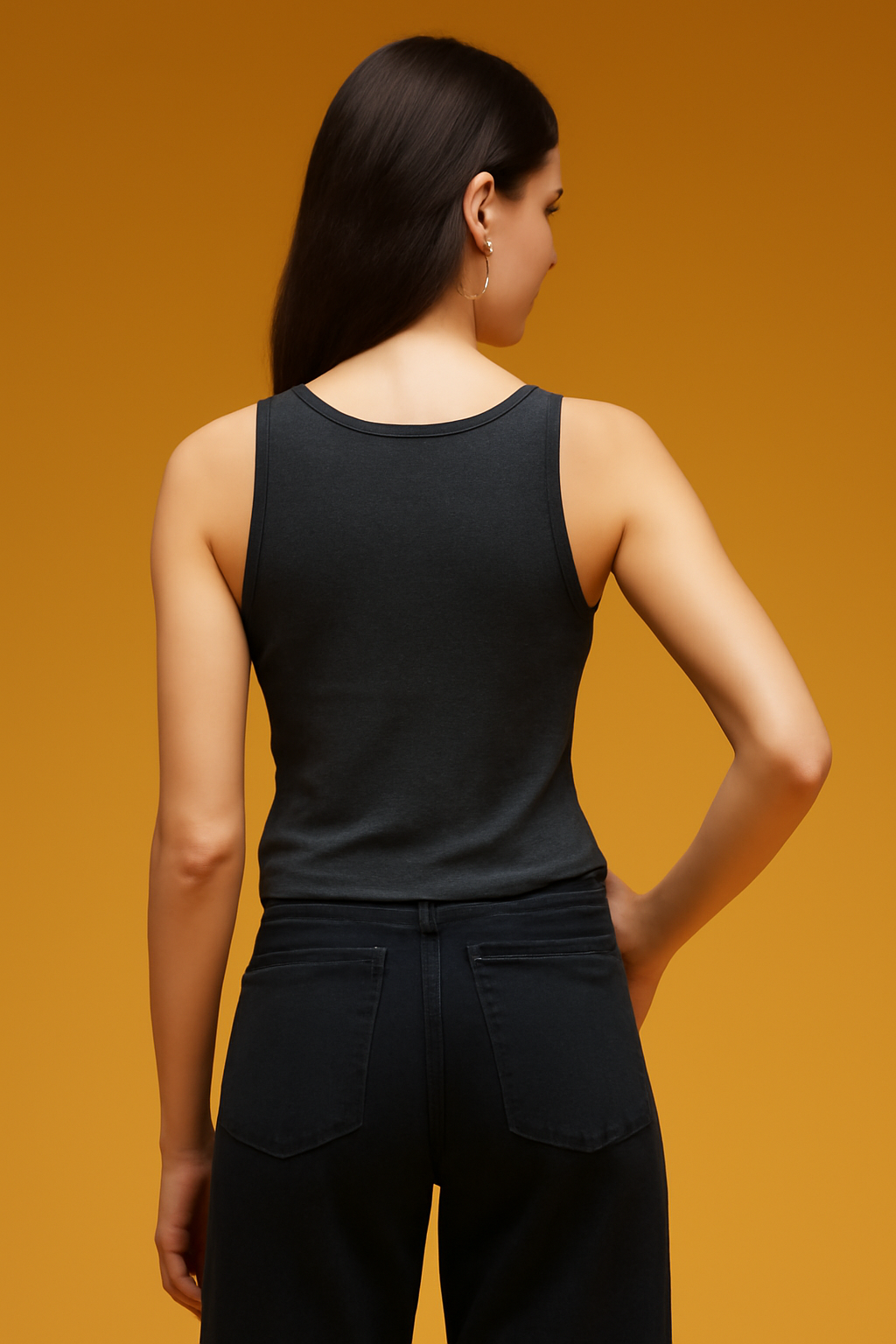 Charcoal Femal Tank Top