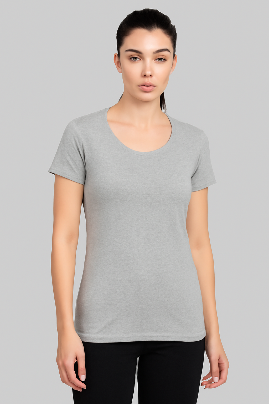 Grey Melange T-shirt