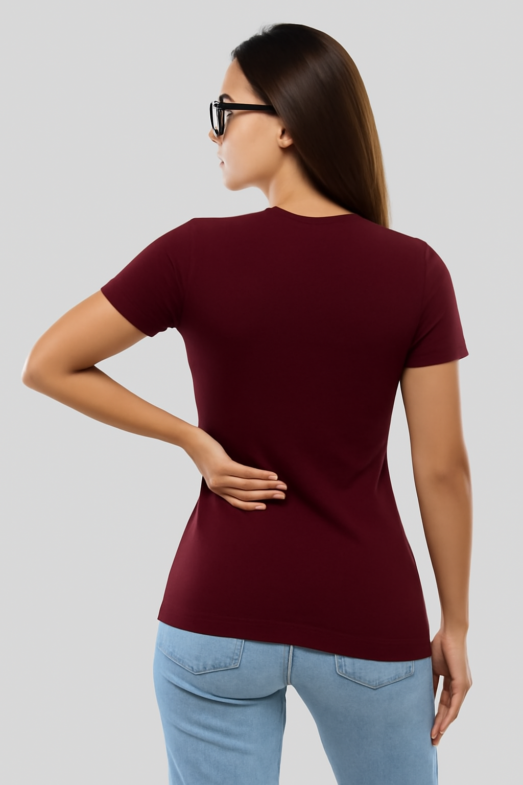 Maroon T-shirt