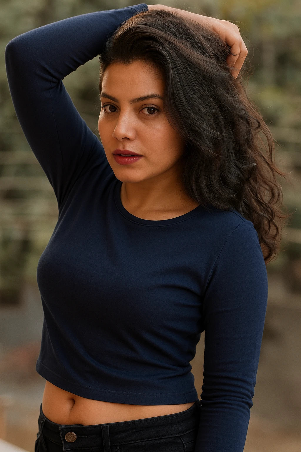 Women Full Sleeves T-shirt