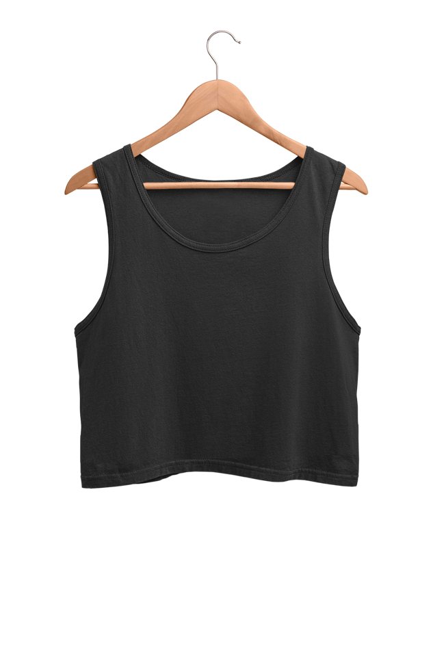 Black Crop Tank