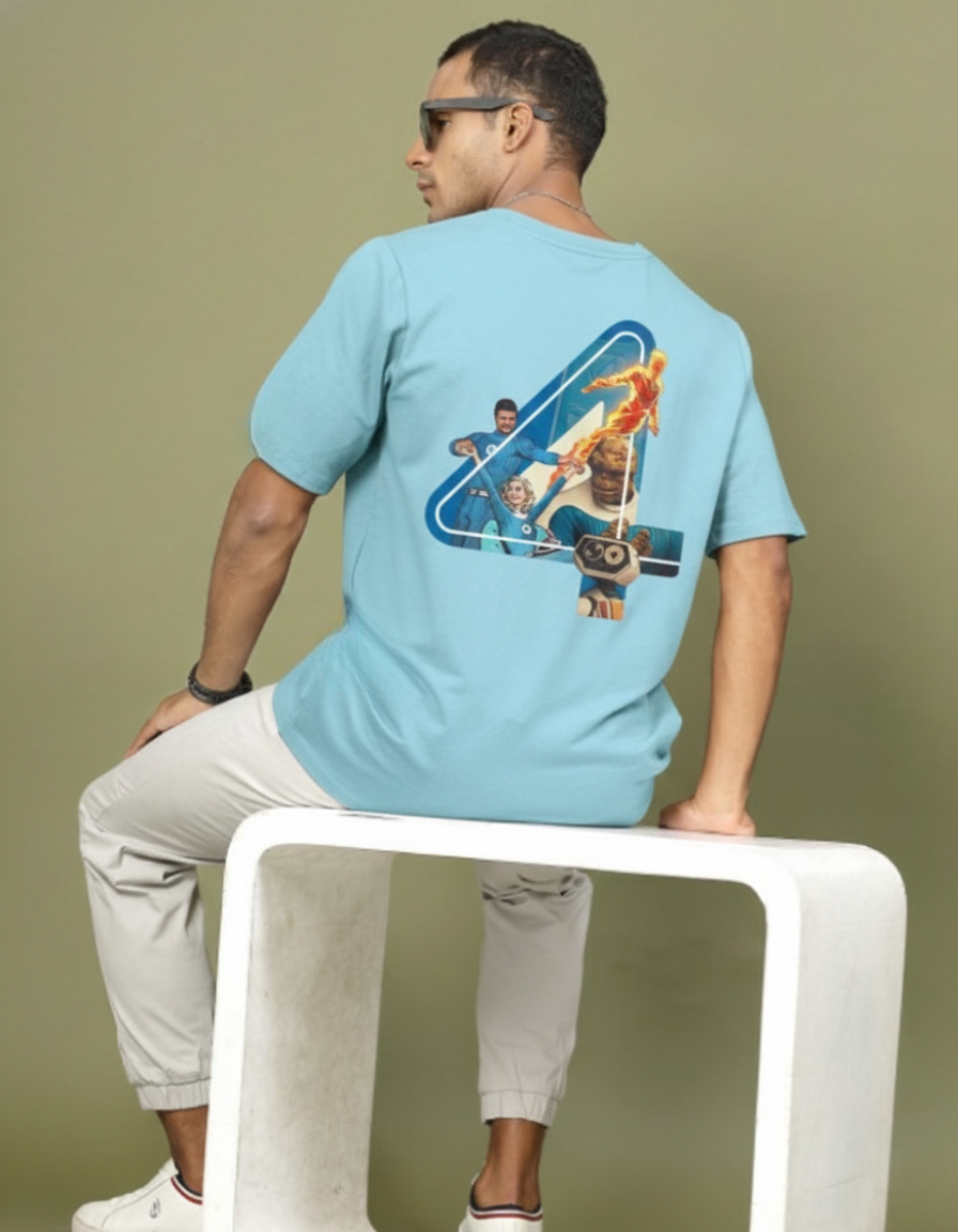 Fantastic Four First Steps Unisex Oversized Classic T-Shirt