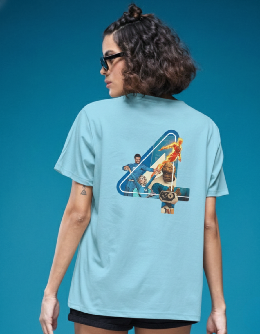 Fantastic Four First Steps Unisex Oversized Classic T-Shirt