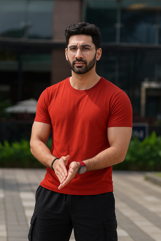 Classic Brick Red T-shirt