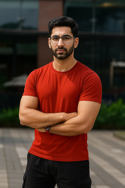 Classic Brick Red T-shirt