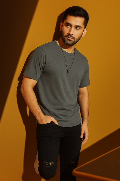 Charcoal Melange T-shirt