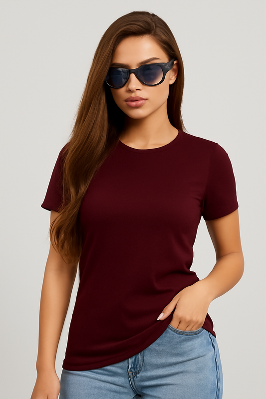 Maroon T-shirt