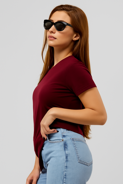 Maroon T-shirt