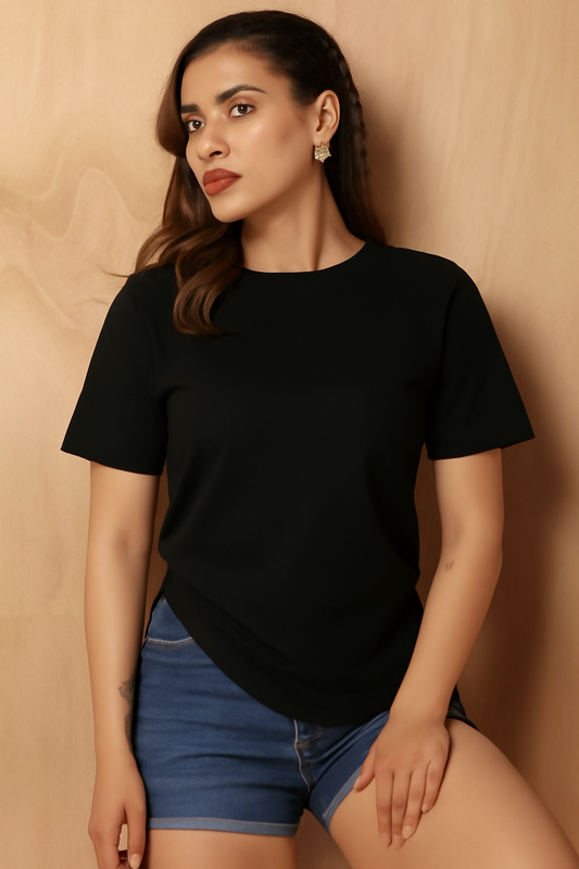 Classic black T-shirt